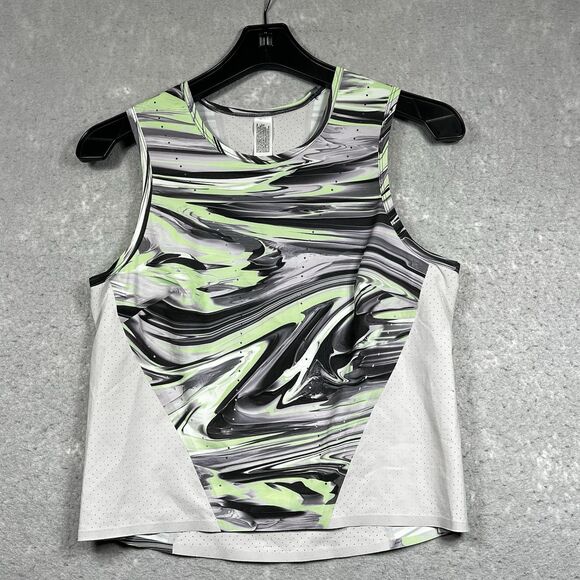 Lululemon Tank Top Womens Size 6 Multicolor Swift Ventilated Racerback Running - Picture 1 of 11